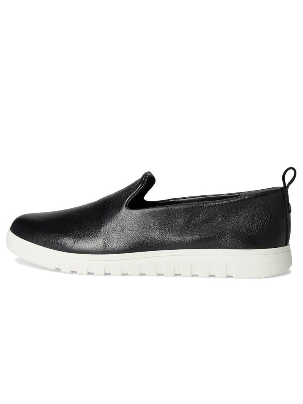 VIONIC Uptown Willa Black Leather Slip On Sneakers Womens 9.5 WIDE Arch Support - Picture 7 of 14